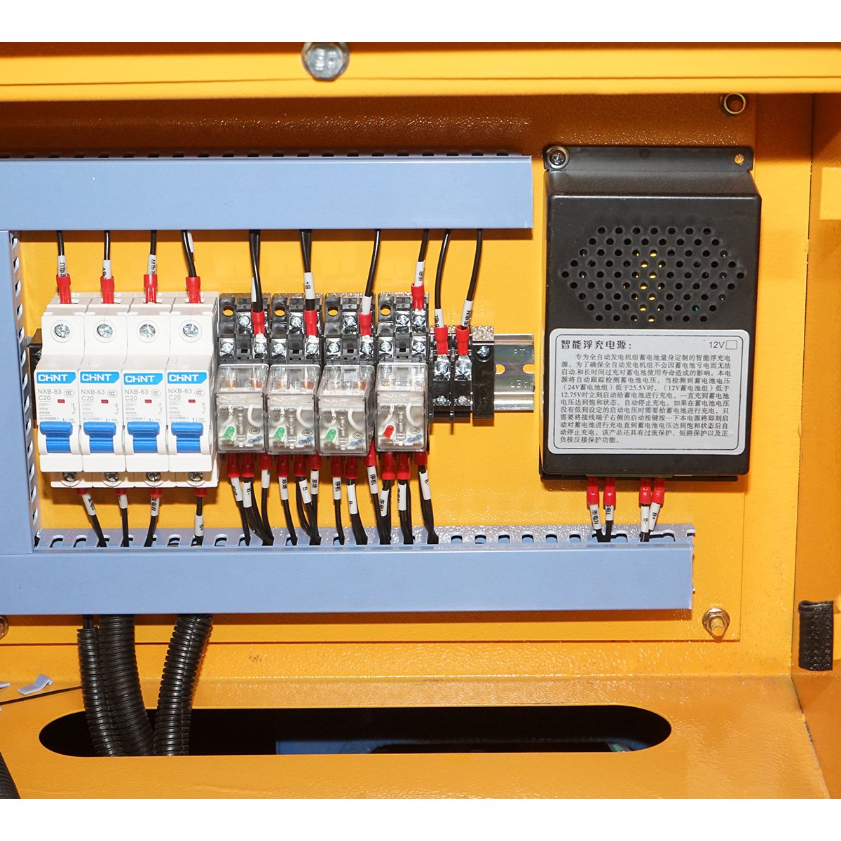 Generator electric trifazat insonorizat 27.5KVA, 230/400V, motor diesel Ricardo 30kW ZH4100D Breckner Germany – imagine 12
