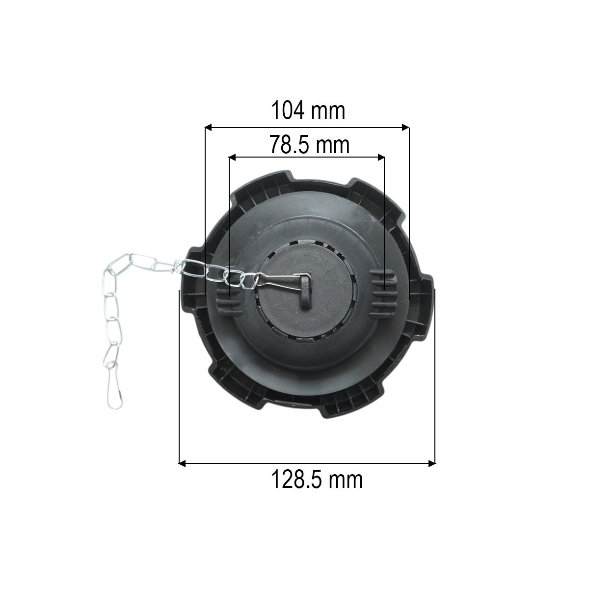 Buson rezervor combustibil cu 2 chei Renault, Volvo 78.5mm cod OEM 20392751 – imagine 5