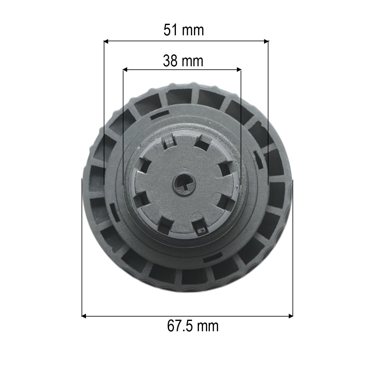 Buson ulei monobloc John Deere 51mm cod OEM RE259557 – imagine 3