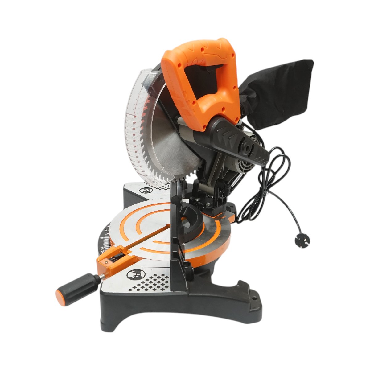 Fierastrau circular stationar profesional 1800W, 220V, disc 255mm 60T, taiere inclinata 45°, 5500 r/min, sac colectare Breckner Germany – imagine 4