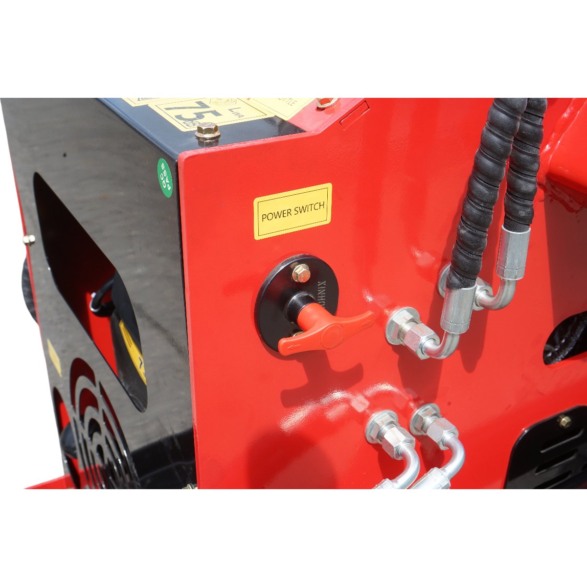 Mini incarcator frontal pe roti, motor benzina 23CP, 739cc, capacitate ridicare 350kg, volum cupa 0.15m3 THOR – imagine 12