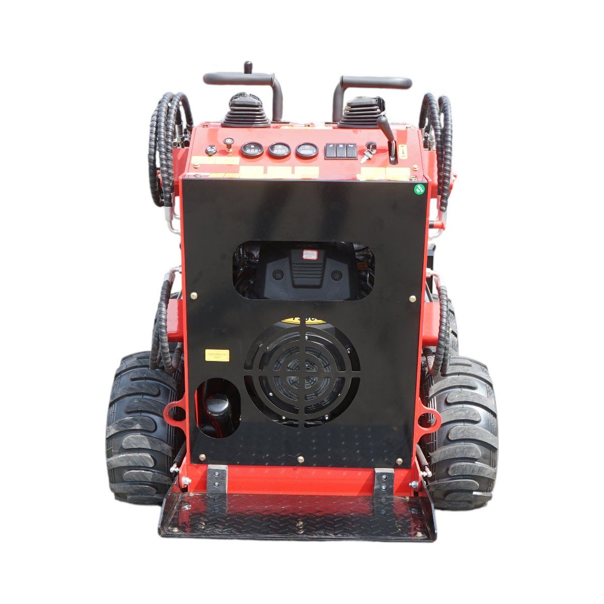 Mini incarcator frontal pe roti, motor benzina 23CP, 739cc, capacitate ridicare 350kg, volum cupa 0.15m3 THOR – imagine 4