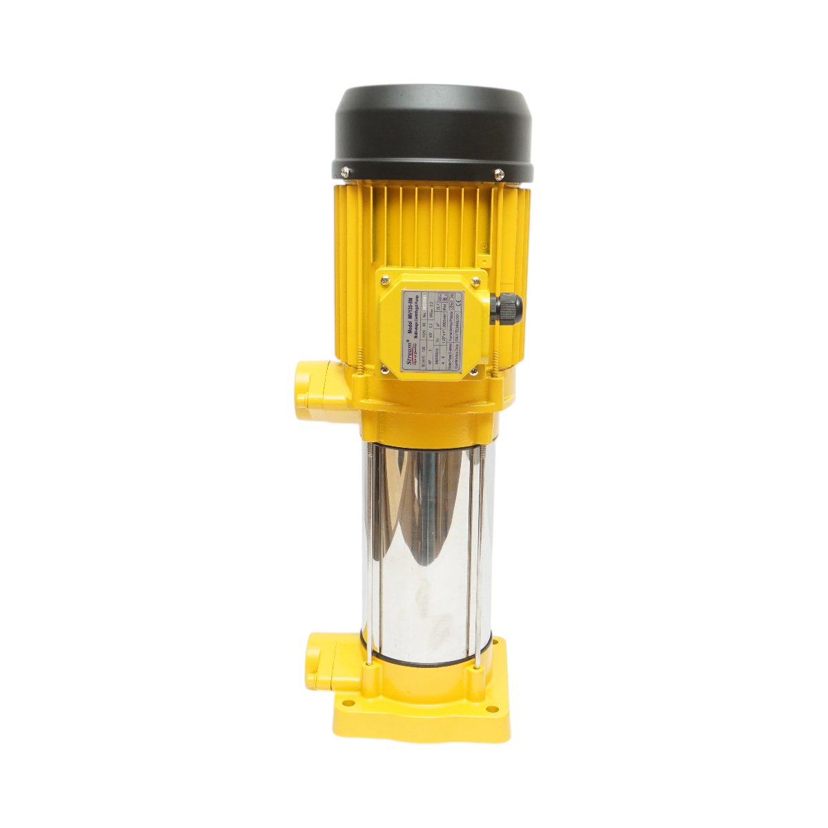 Pompa apa de suprafata multietajata 2200W, 380V, debit 120L/min, inaltime pompare 93m IP44 Breckner Germany – imagine 3
