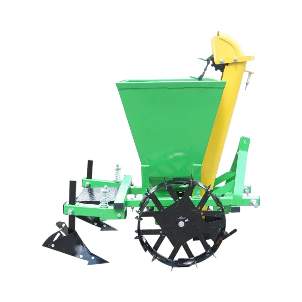 Masina de plantat cartofi pe 1 rand cu buncar 90kg model Polonia – imagine 3