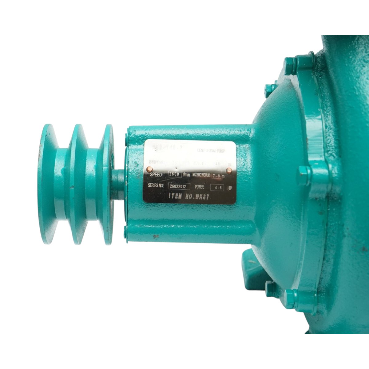 Pompa apa centrifuga cu rotor dublu 4kW, 2 toli, debit 25 m3/h, adancime aspiratie 9m, inaltime pompare 40m pentru irigatii – imagine 8
