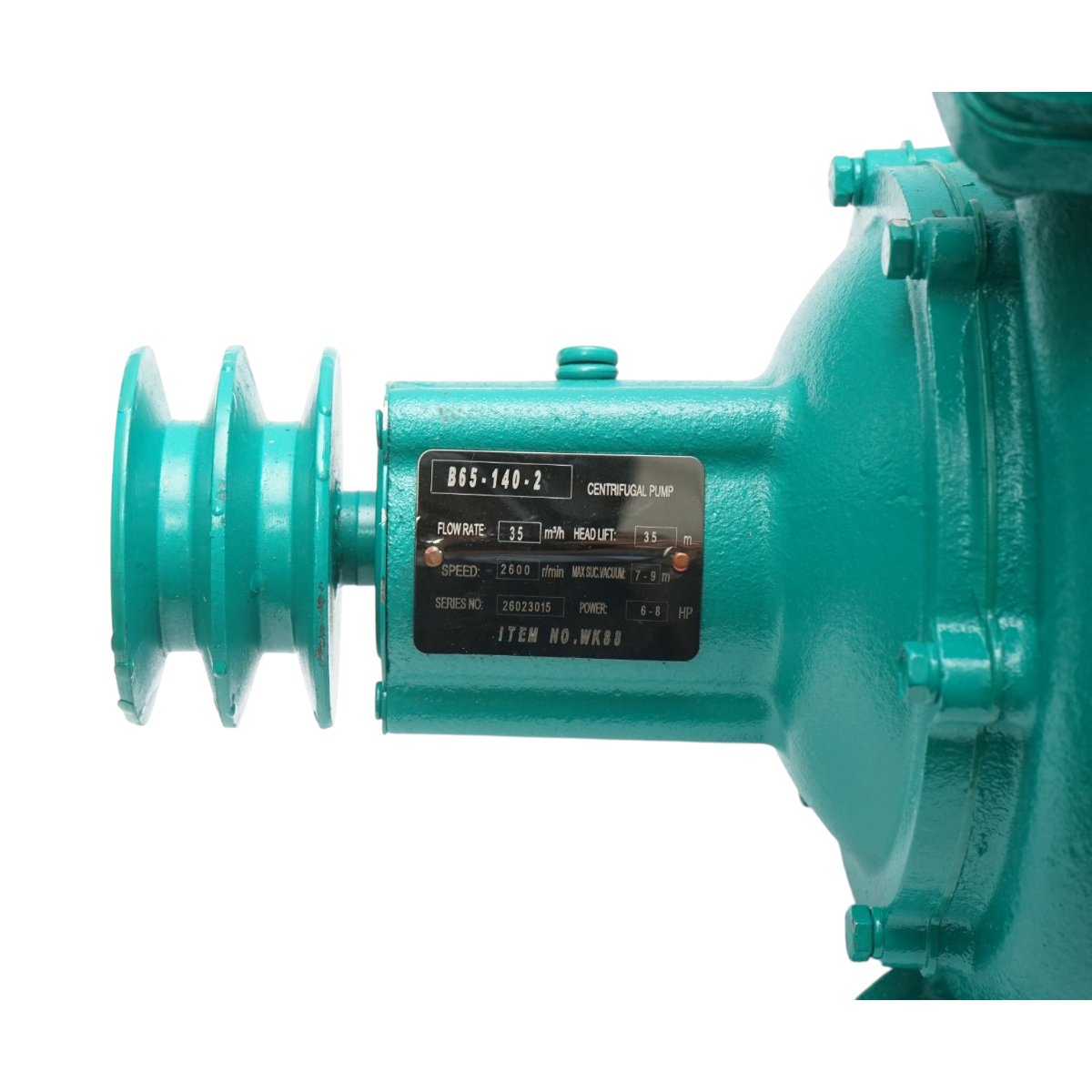 Pompa apa centrifuga cu rotor dublu 5.5kW, 2.5 toli, debit 35 m3/h, adancime aspiratie 9m, inaltime pompare 35m pentru irigatii – imagine 8