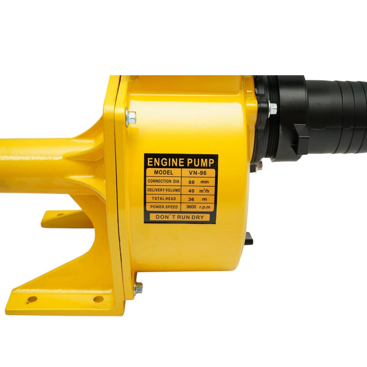 Pompa apa centrifuga autoamorsanta cu fulie dubla 4kW, 3 toli, debit 40 m3/h, adancime aspiratie 7m, inaltime pompare 36m pentru irigatii – imagine 11