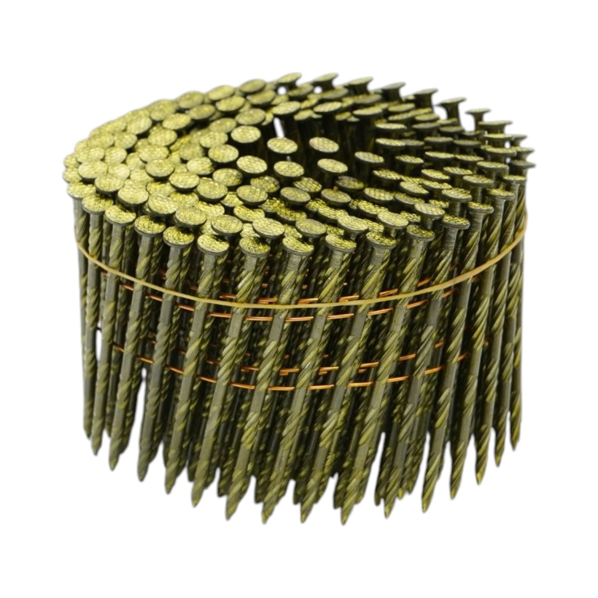 Set 6000 cuie constructii pe tambur 2.9x70mm inelate 200 buc/rola, 30 role/cutie