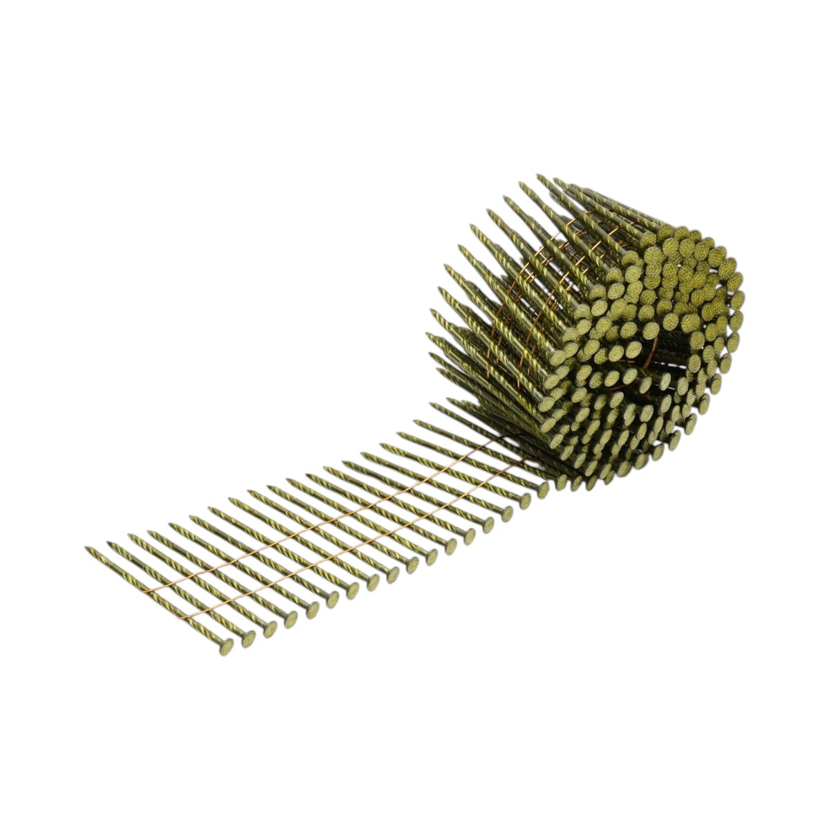 Set 6000 cuie constructii pe tambur 2.9x70mm inelate 200 buc/rola, 30 role/cutie – imagine 2