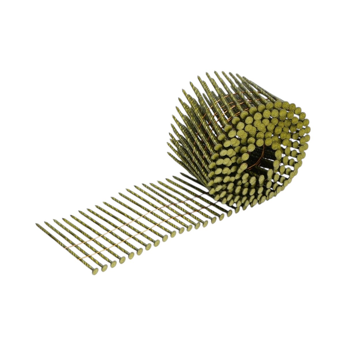 Set 4500 cuie constructii pe tambur 2.8x80mm inelate 225 buc/rola, 20 role/cutie – imagine 2
