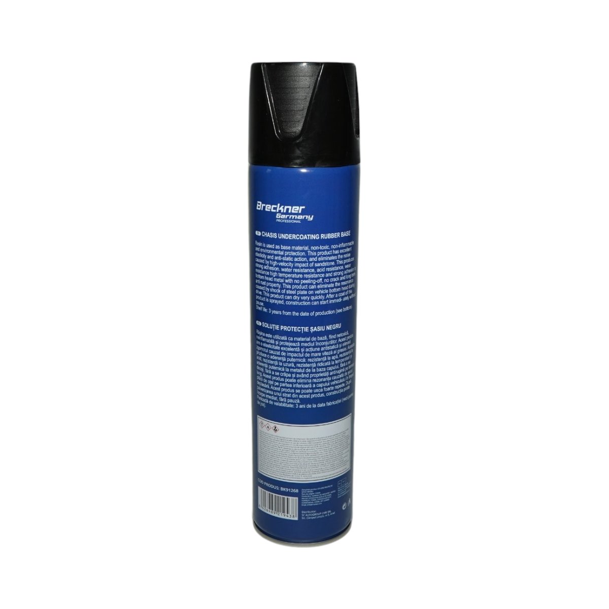 Spray anticoroziv protectie sasiu cauciucat negru 650ml Breckner Germany – imagine 4