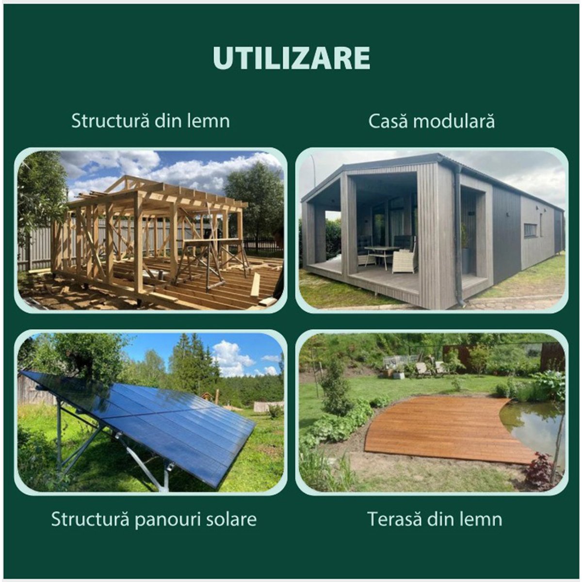 Surub fundatie elicoidal 76x1800mm montaj la sol structuri panouri solare fotovoltaice – imagine 10