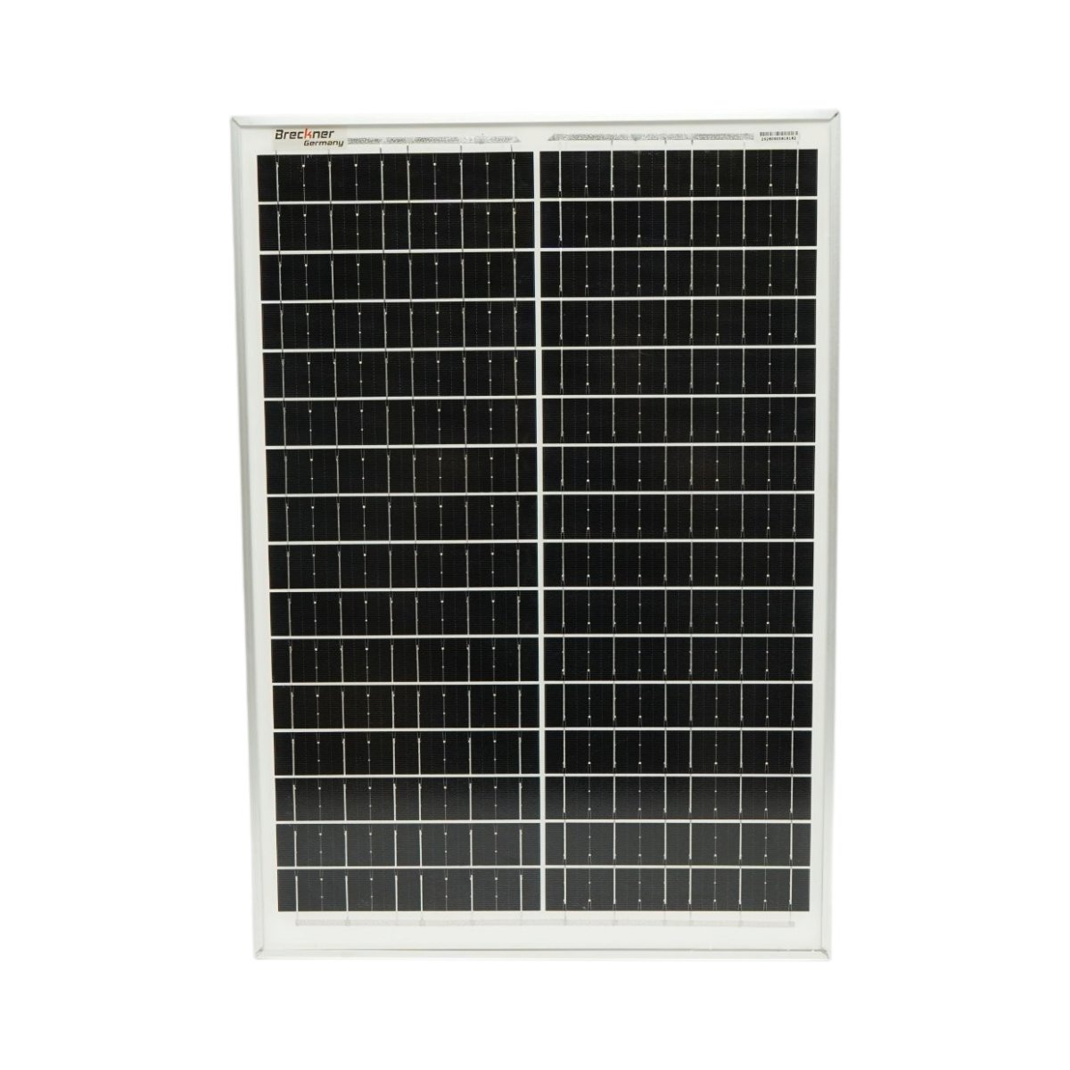 Panou solar 40W fotovoltaic monocristalin cu cablu de conectare 90cm si clesti baterie 570x400x25mm Breckner Germany