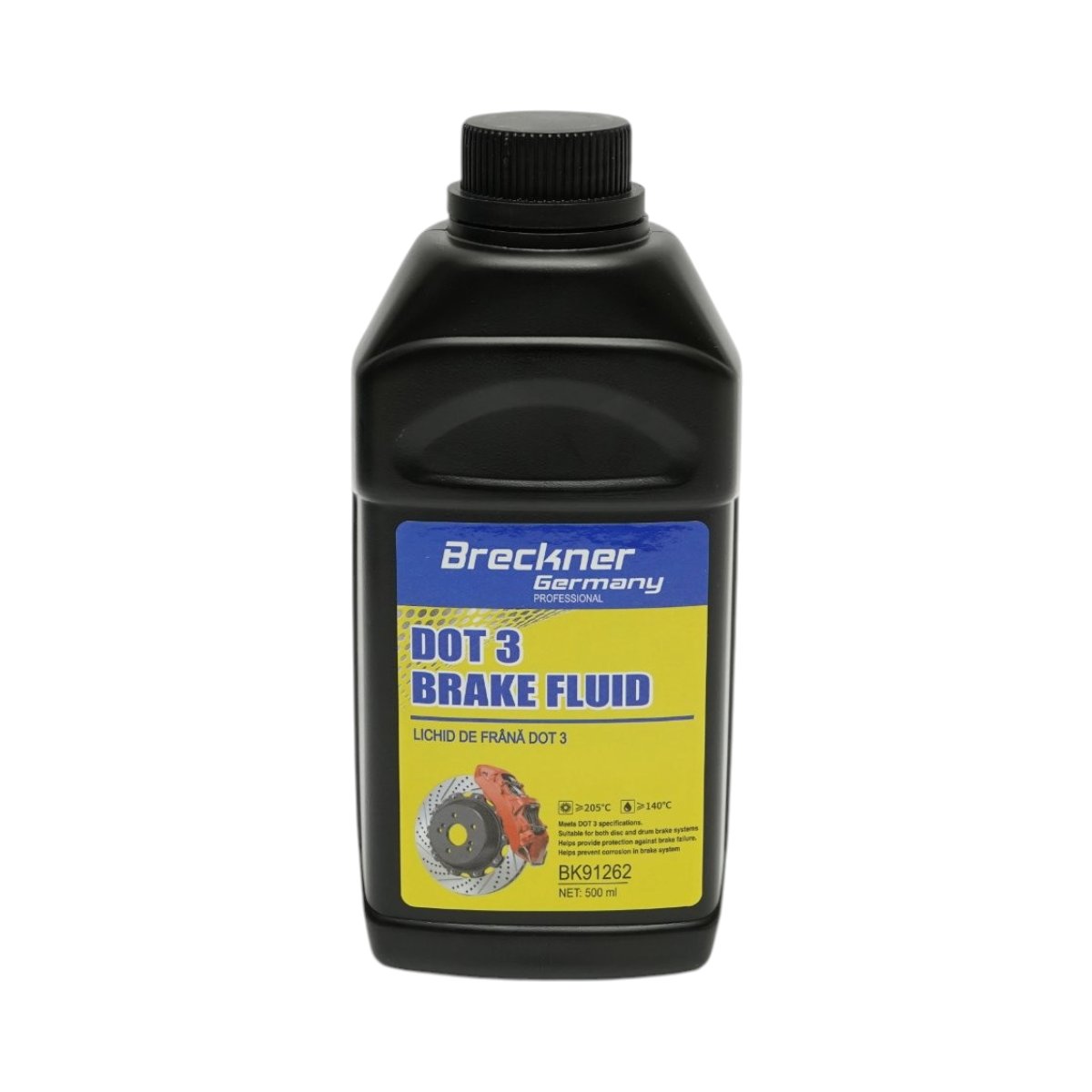 Lichid de frana DOT3 500ml Breckner Germany