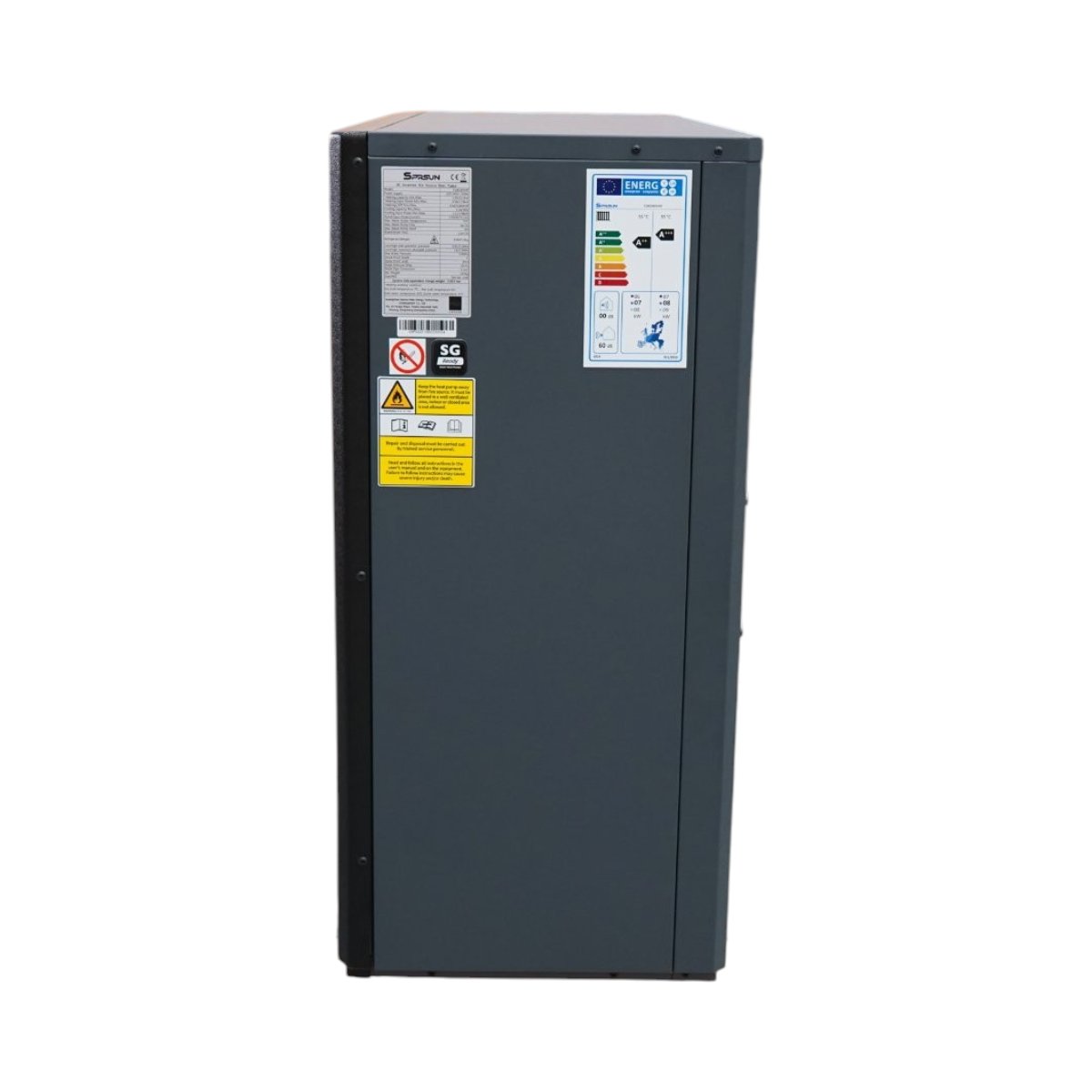 Pompa de caldura aer-apa monobloc 11.5kW, 220V, 75°C, R290 SPRSUN – imagine 2