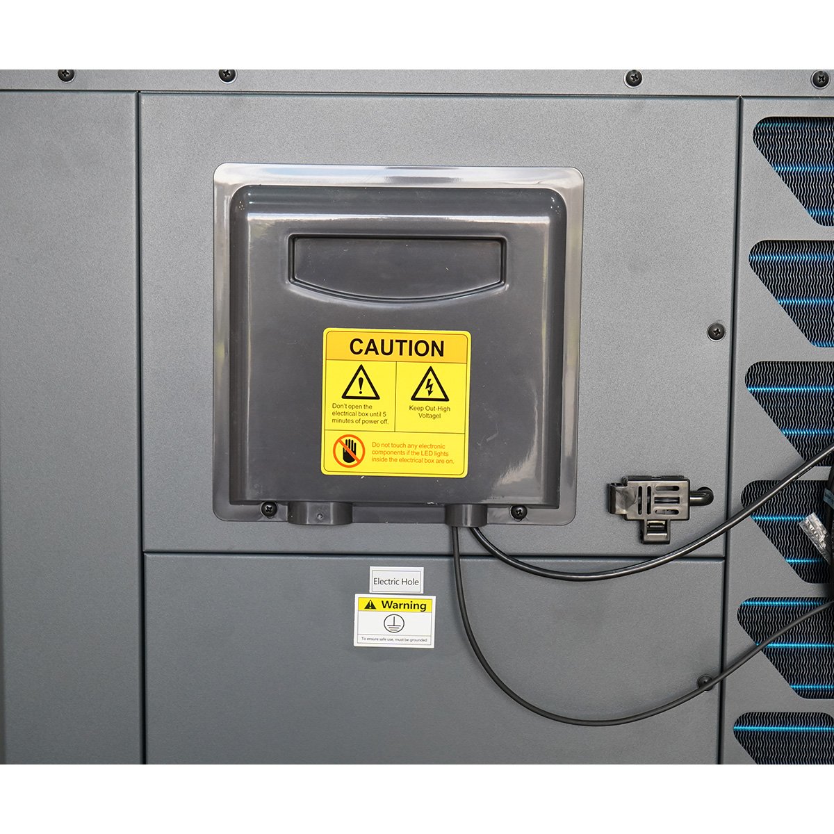 Pompa de caldura aer-apa monobloc 18.5kW, 380V, 75°C, R290 SPRSUN – imagine 7