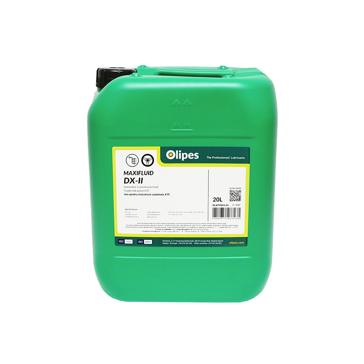 Ulei Olipes ATF DX-II MAXIFLUID Dexron II 20L