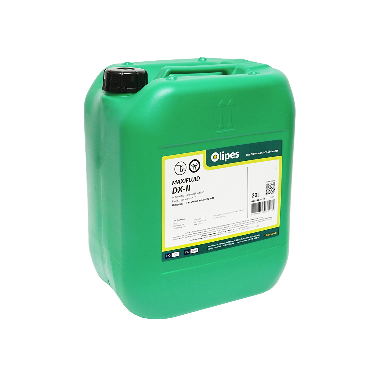 Ulei Olipes ATF DX-II MAXIFLUID Dexron II 20L – imagine 2