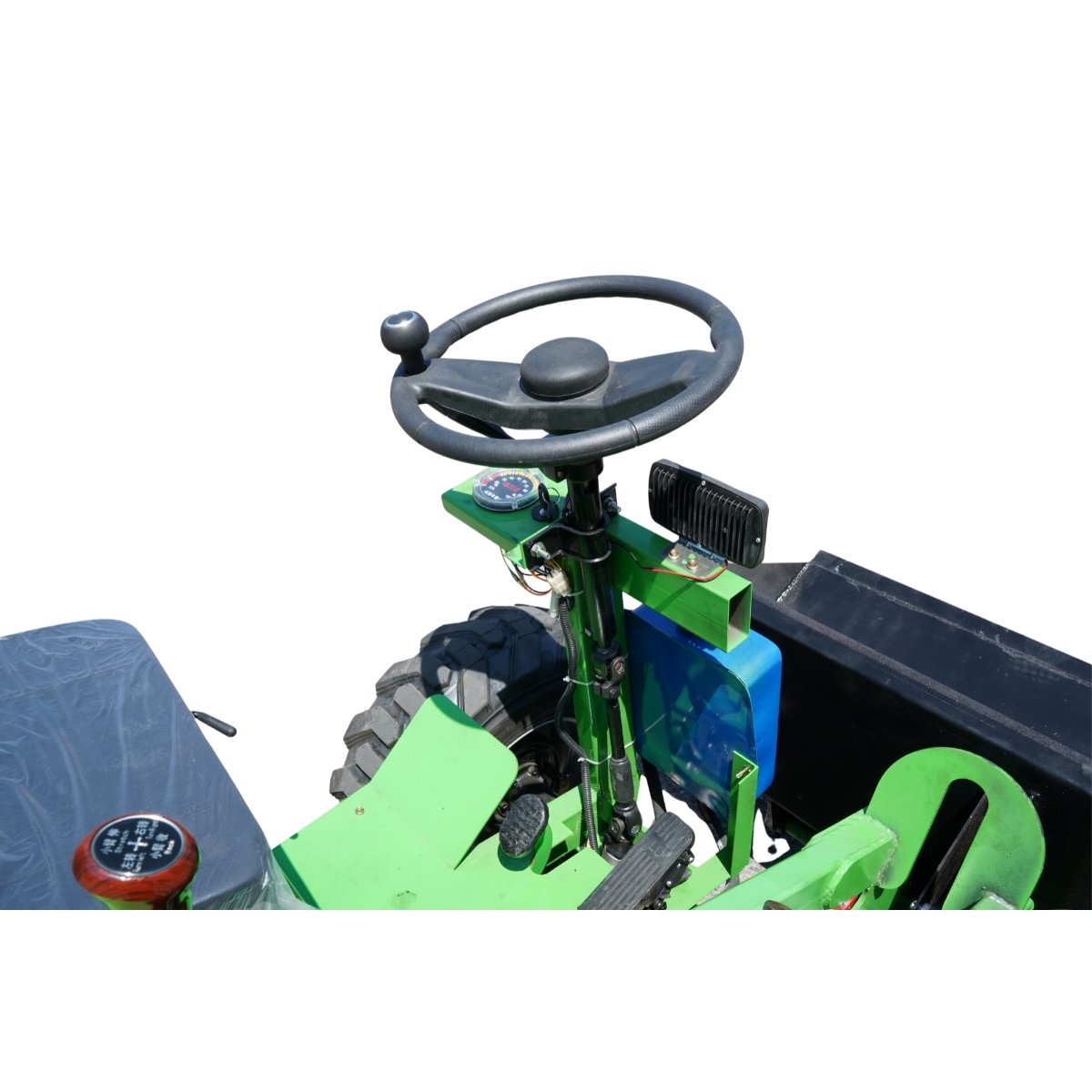 Mini incarcator frontal electric cu 3 roti, 2 motoare 2200W/1500W, baterie 48V/52Ah, capacitate ridicare 150kg, cupa 1000x550mm Breckner Germany – imagine 10