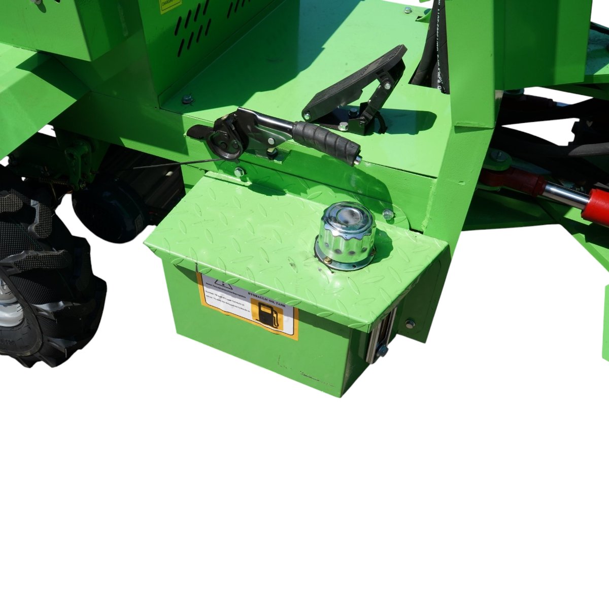 Mini incarcator frontal electric articulat 4x4, 2 motoare brushless 2200W, baterie 60V/70Ah, capacitate ridicare 400kg, latime cupa 1000mm Breckner Germany – imagine 11