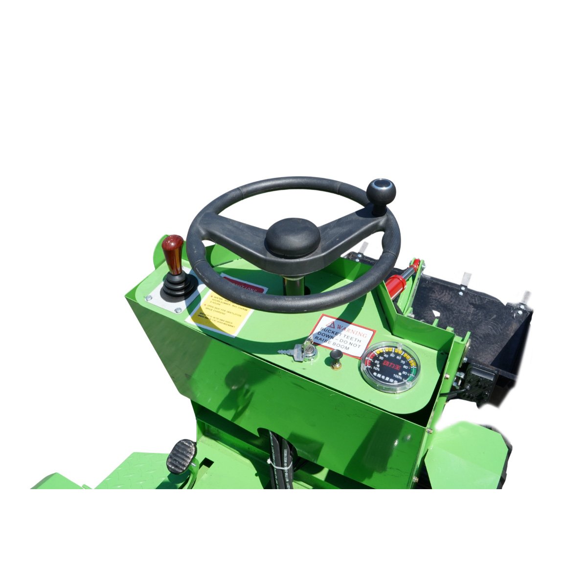 Mini incarcator frontal electric articulat 4x4, 2 motoare brushless 2200W, baterie 60V/70Ah, capacitate ridicare 400kg, latime cupa 1000mm Breckner Germany – imagine 8
