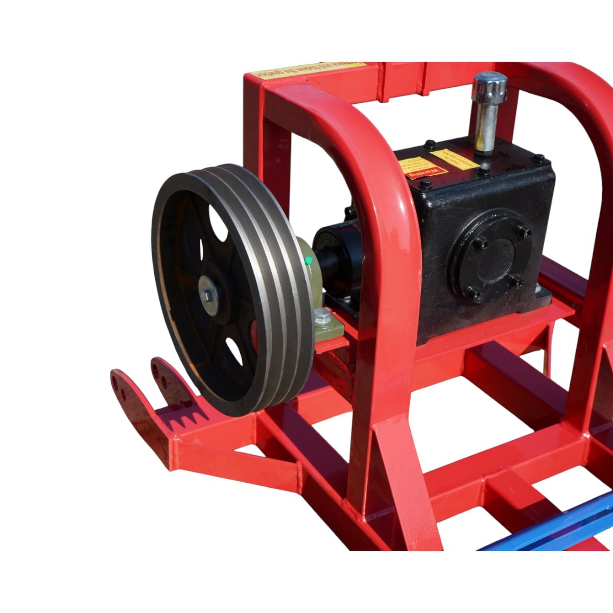 Cadru metalic pompa apa centrifuga WK85, WK86, WK87 cu suport motor, reductor, transmisie pe curea, prindere in 3 puncte si cardan inclus – imagine 12