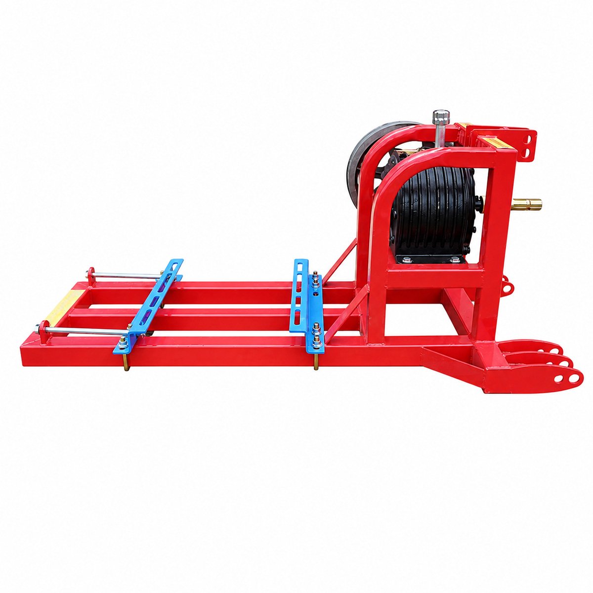 Cadru metalic pompa apa centrifuga WK88 cu suport motor, reductor, transmisie pe curea, prindere in 3 puncte si cardan inclus – imagine 5