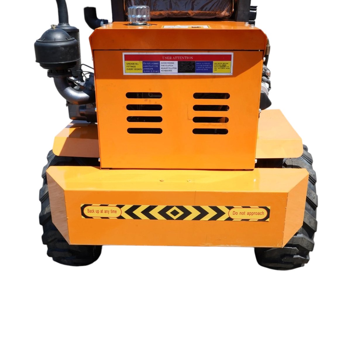 Mini incarcator frontal articulat 4x4, motor diesel 18CP, capacitate ridicare 400kg, latime cupa 1000mm Breckner Germany – imagine 10