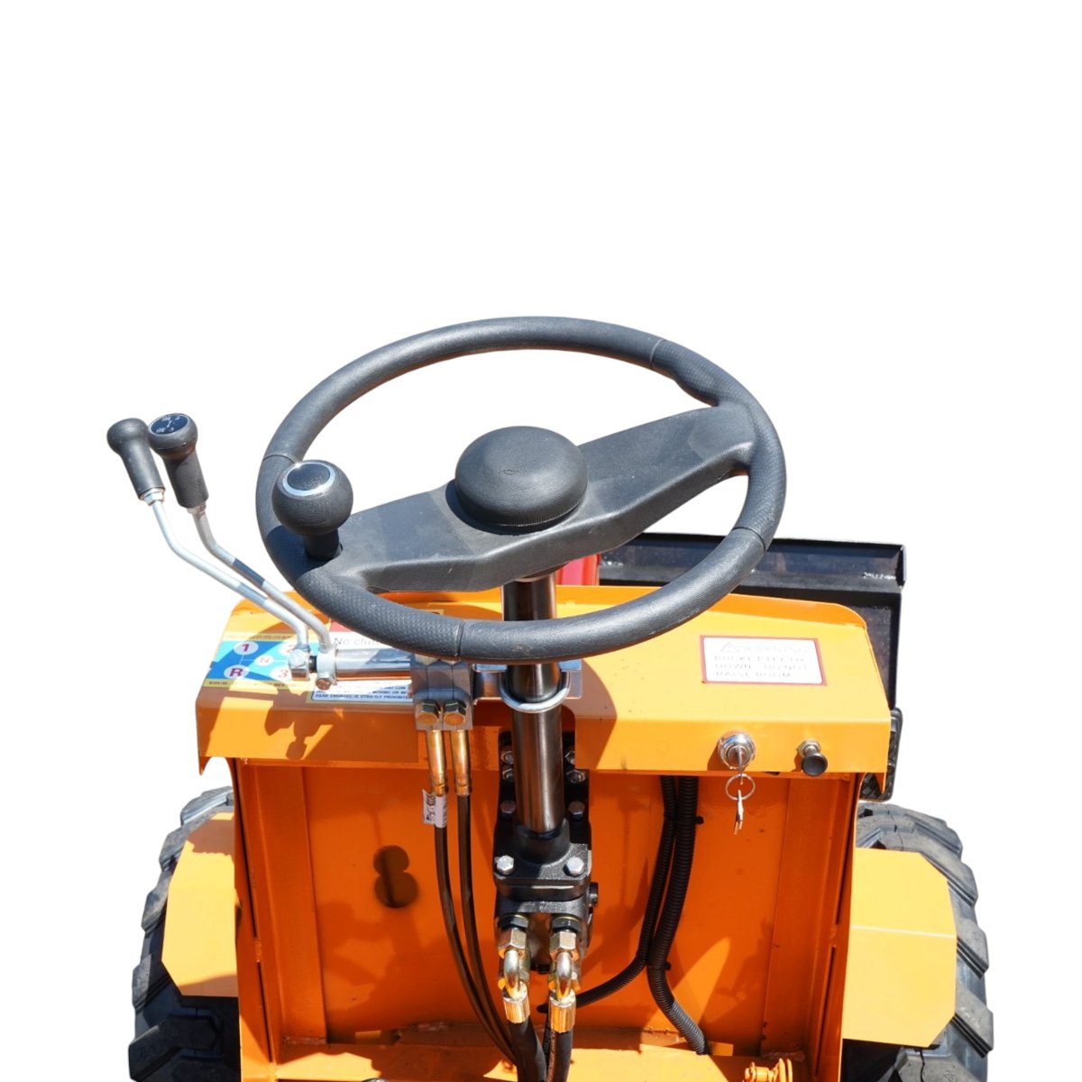 Mini incarcator frontal articulat 4x4, motor diesel 18CP, capacitate ridicare 400kg, latime cupa 1000mm Breckner Germany – imagine 7