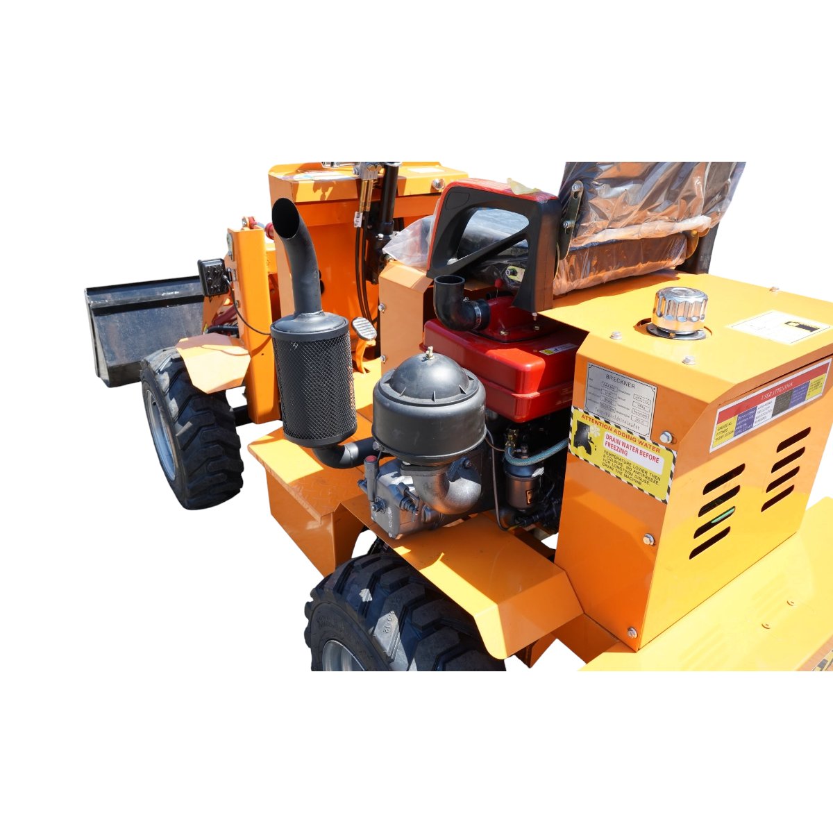 Mini incarcator frontal articulat 4x4, motor diesel 18CP, capacitate ridicare 400kg, latime cupa 1000mm Breckner Germany – imagine 9