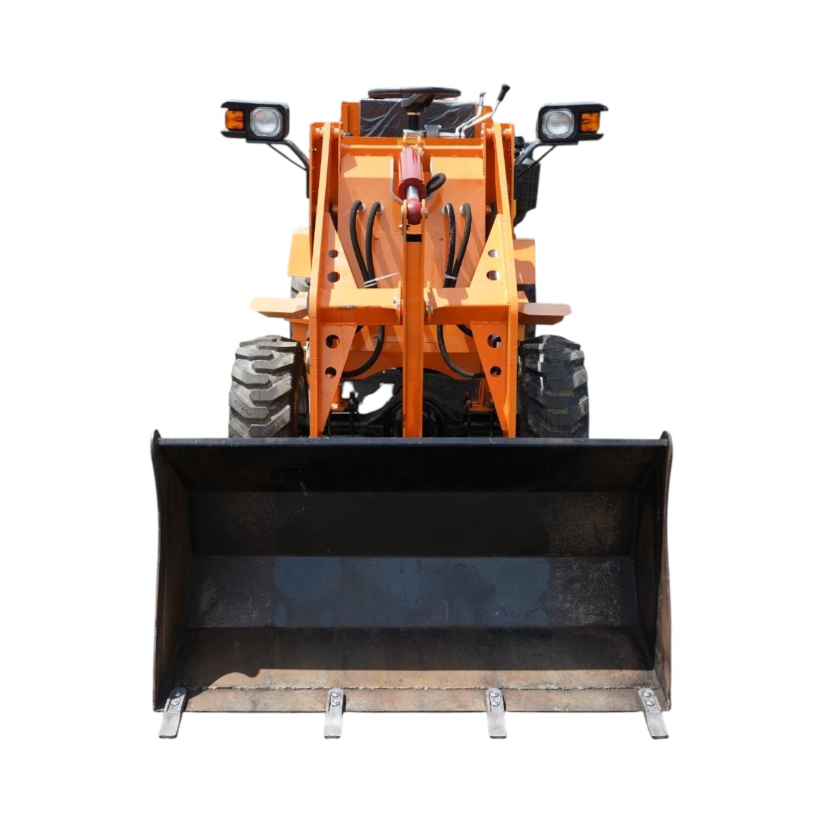Mini incarcator frontal articulat 4x4, motor diesel 32CP, capacitate ridicare 500kg, latime cupa 1000mm Breckner Germany – imagine 3