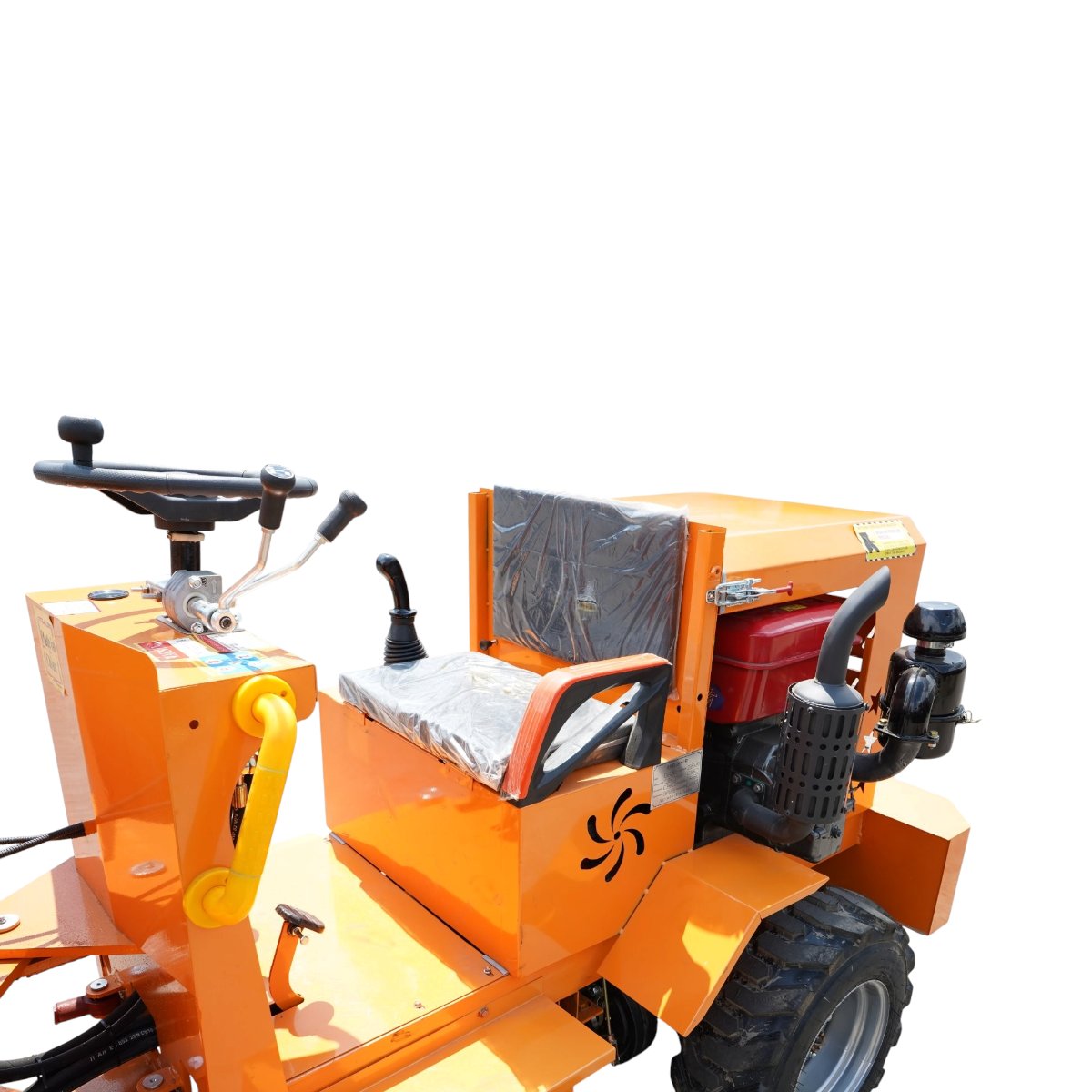Mini incarcator frontal articulat 4x4, motor diesel 32CP, capacitate ridicare 500kg, latime cupa 1000mm Breckner Germany – imagine 6