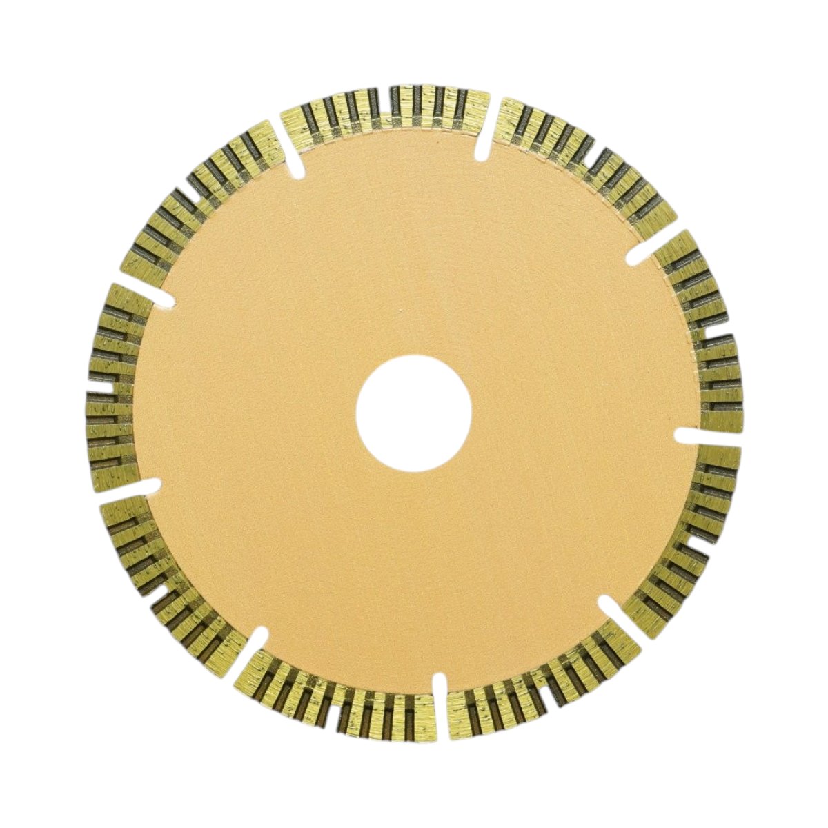 Disc diamantat turbo segmentat 116x1.8x20mm, taiere umeda placi ceramice pentru masina de sanfrenare la 45 grade VN89 – imagine 3