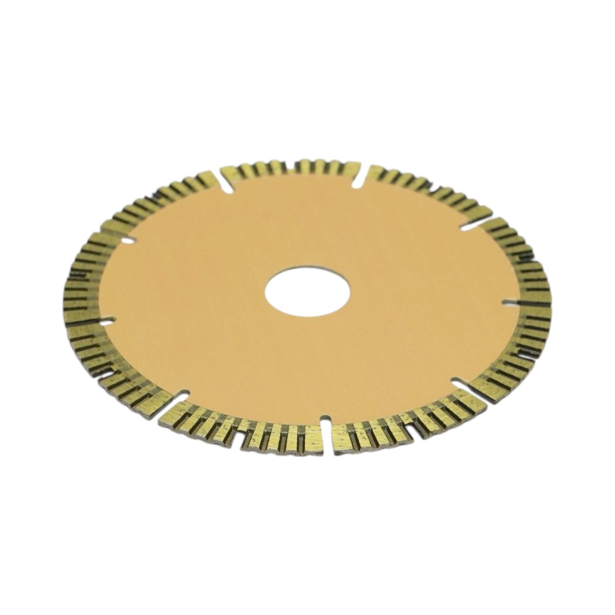 Disc diamantat turbo segmentat 116x1.8x20mm, taiere umeda placi ceramice pentru masina de sanfrenare la 45 grade VN89 – imagine 4