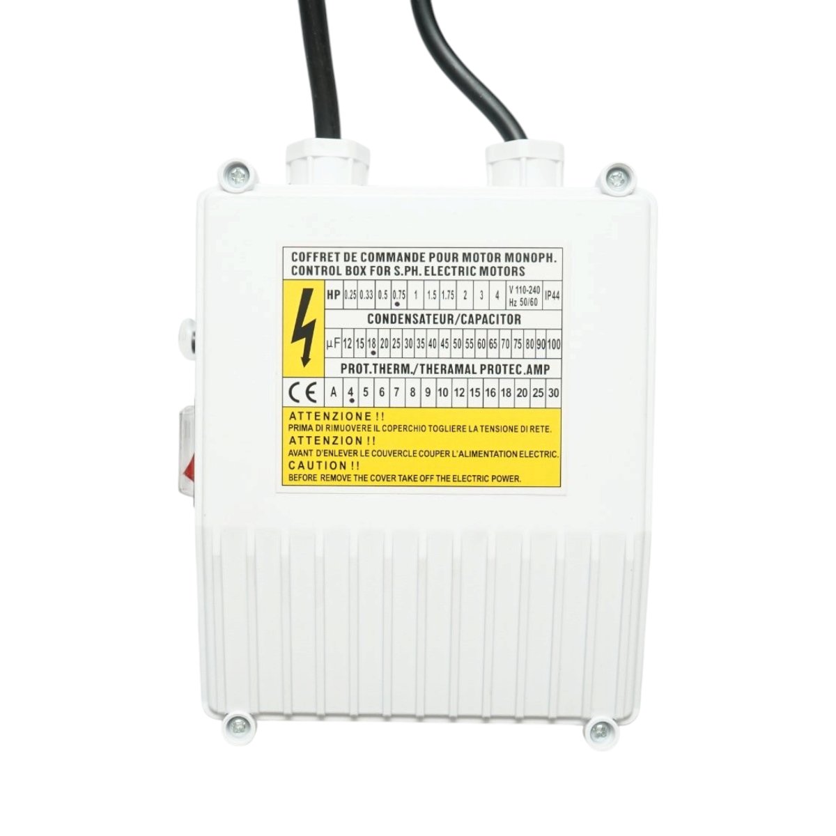 Pompa apa submersibila inox 1.5kW, 220V, D100mm, debit 5 m3/h, inaltime refulare 60m, 9 turbine ceramice, racire pe ulei, panou de control K90QJD2-60/9-1.5 Breckner Germany – imagine 9