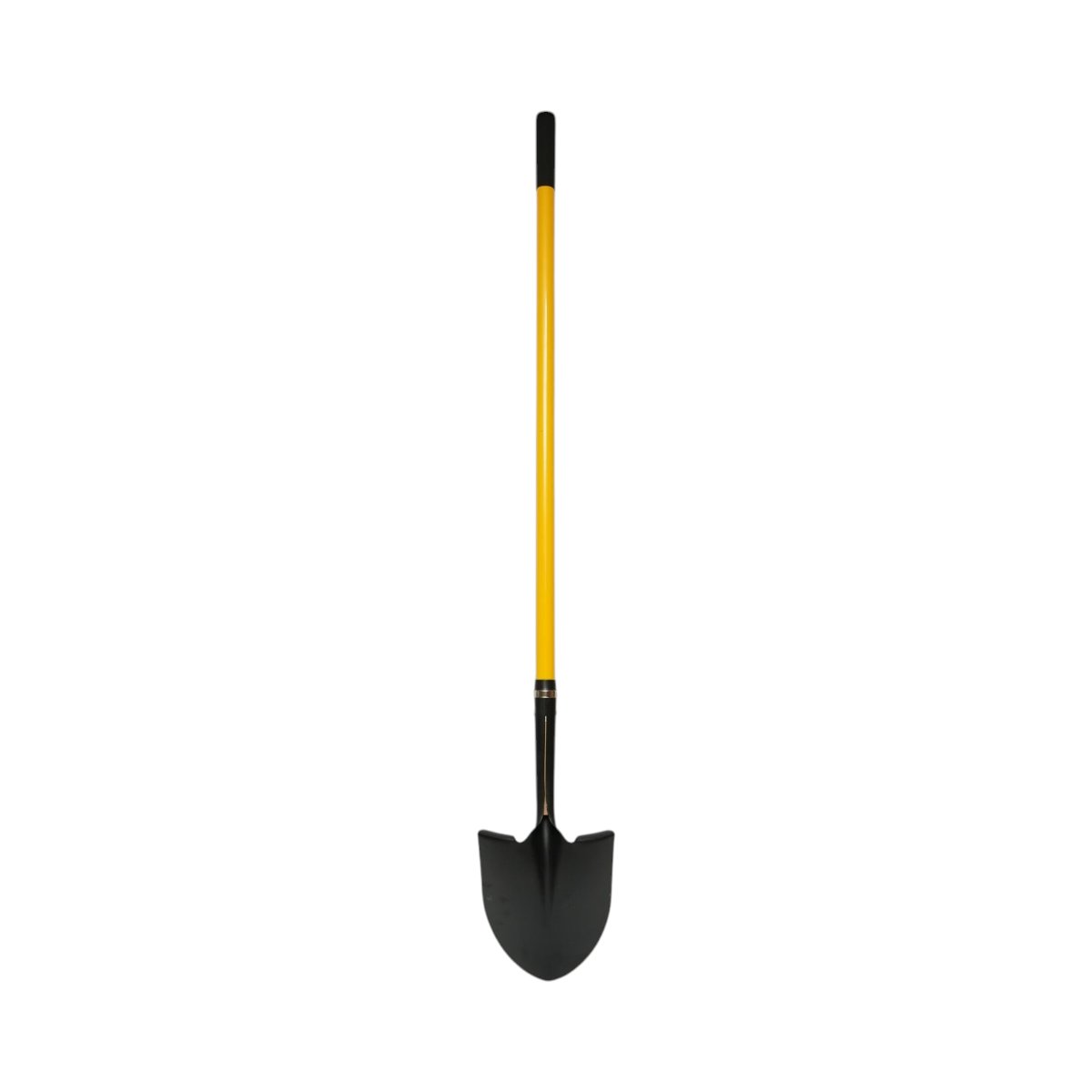 Lopata otel cu varf ascutit tip cazma 220x290x1500mm, coada din fibra de sticla Crownman – imagine 5