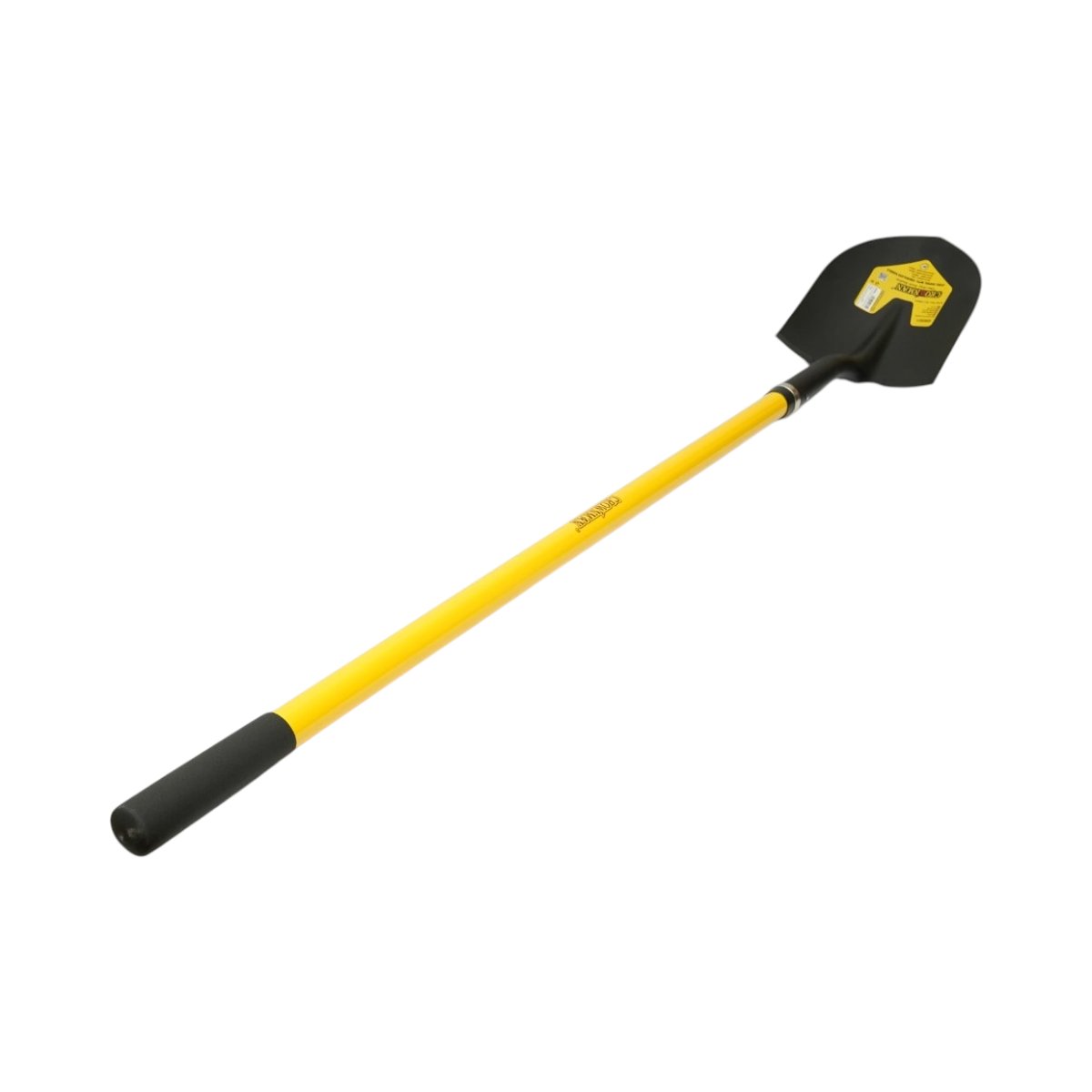 Lopata otel cu varf ascutit tip cazma 220x290x1500mm, coada din fibra de sticla Crownman – imagine 6