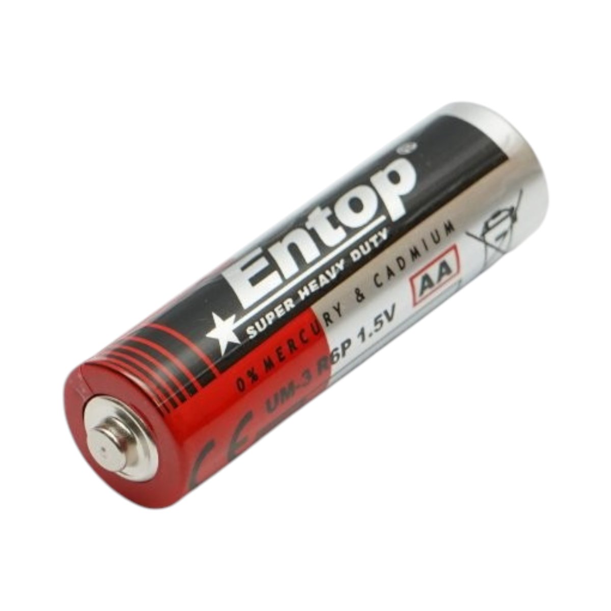 Baterie zinc-carbon AA 1.5V R6P UM-3 4 buc/set Super Heavy Duty EnergyMax Entop – imagine 3