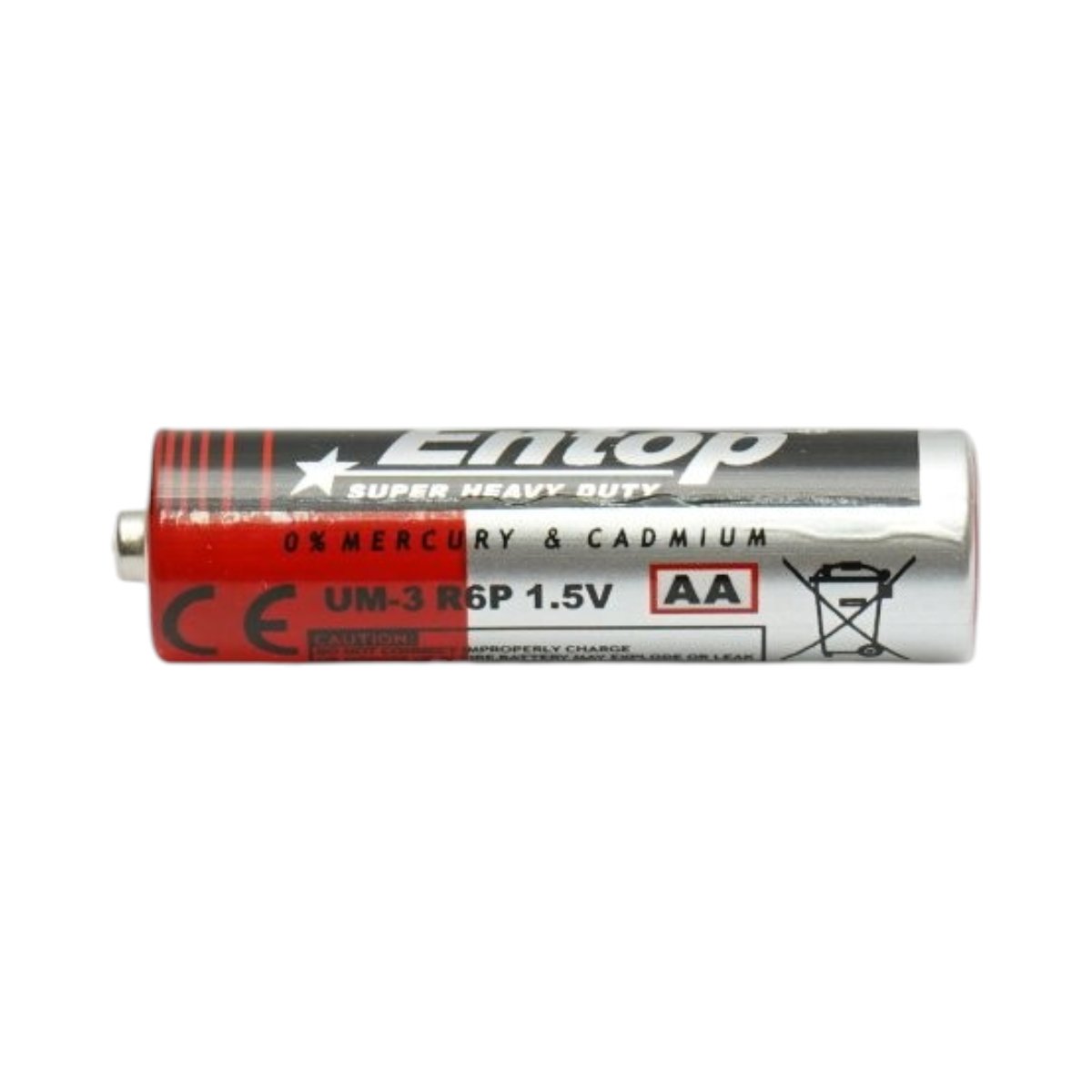 Baterie zinc-carbon AA 1.5V R6P UM-3 4 buc/set Super Heavy Duty EnergyMax Entop – imagine 4