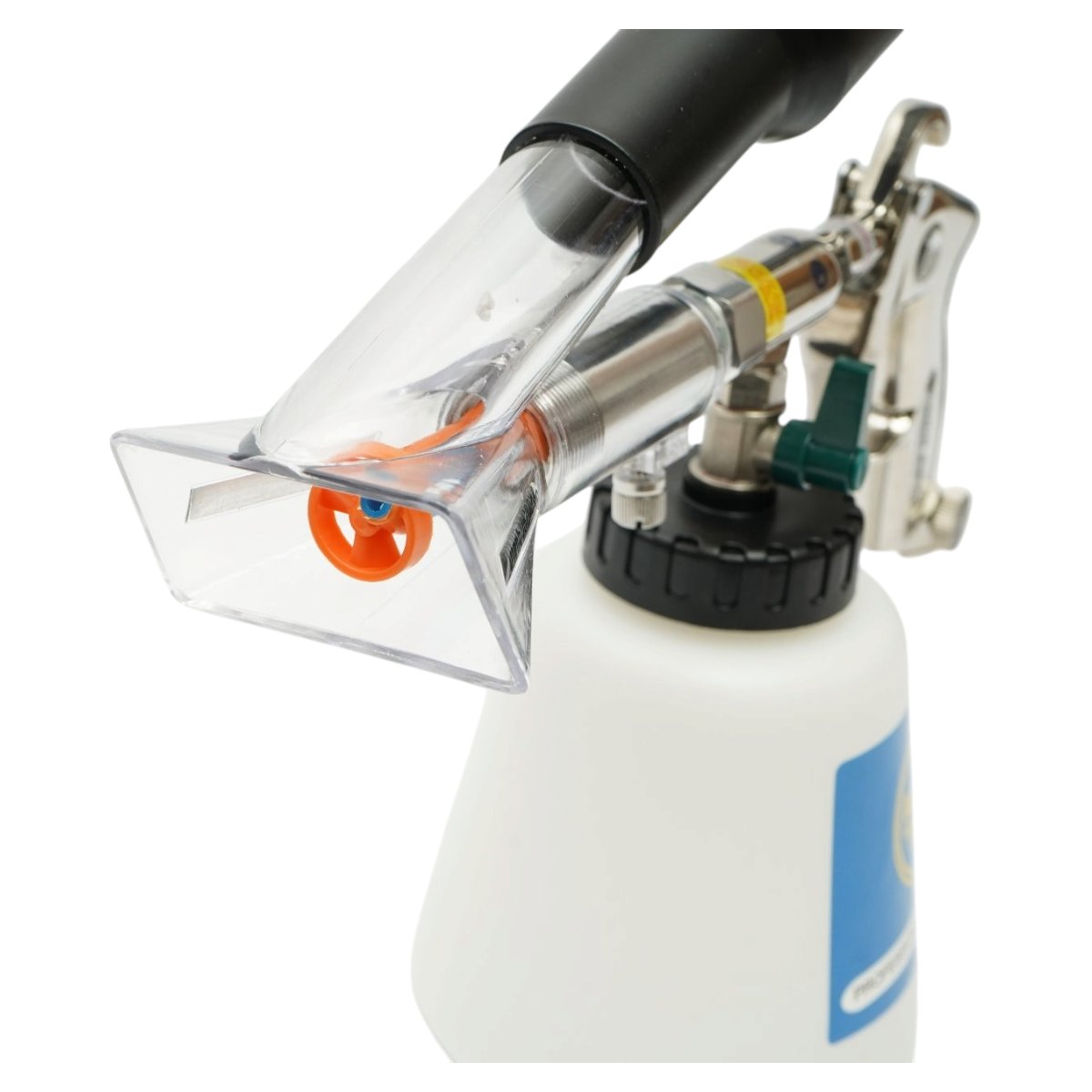 Pistol pneumatic curatare tapiterie interior Tornador profesional cu adaptor vacuum 1L Breckner Germany – imagine 6