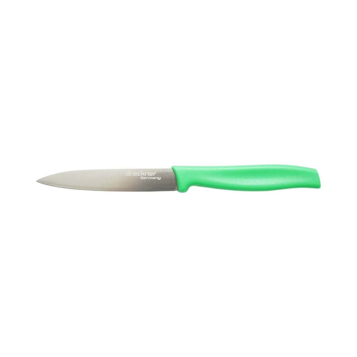 Cutit decojit 10cm, lama otel 5Cr15MoV, maner PP verde Breckner Germany