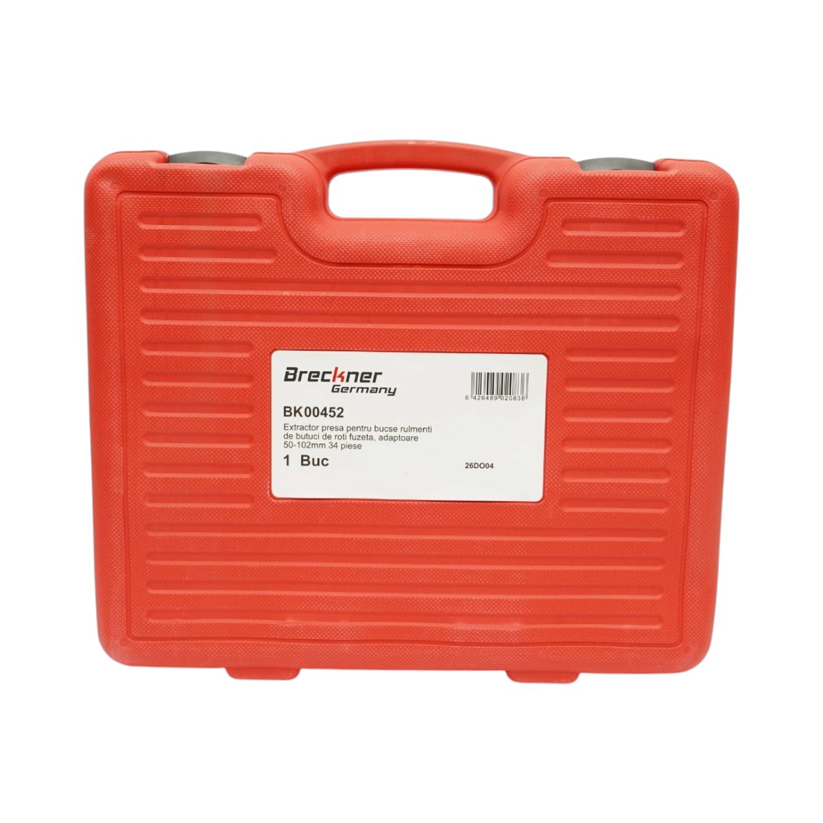 Trusa presa extractoare rulmenti butuc roata fuzeta si bucse 50-102mm 34 piese Breckner Germany – imagine 6