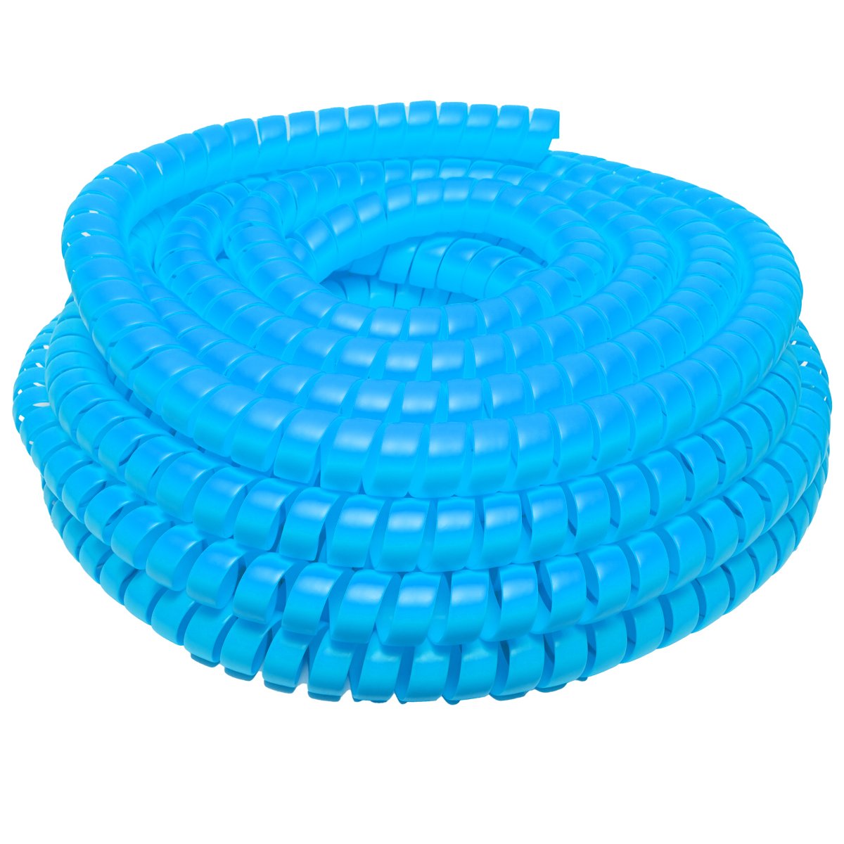 Spirala protectie furtun albastra 30x34mm 20m/rola Breckner Germany