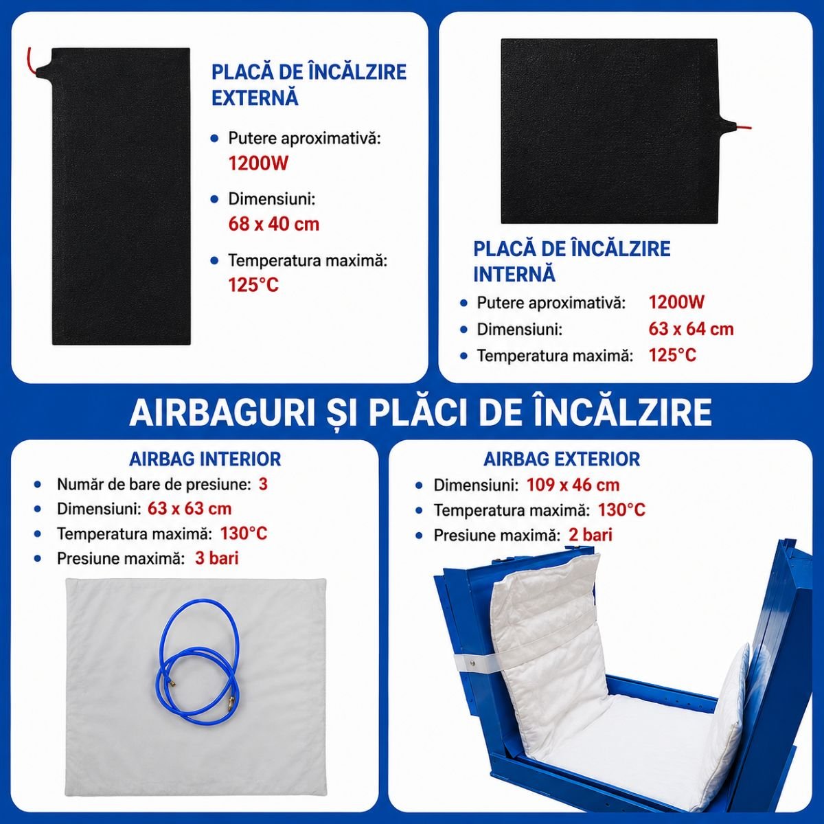 Masina vulcanizare anvelope OTR