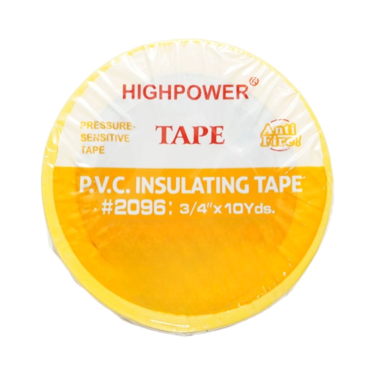 Banda izolatoare galbena vinil 19mm x 9m Anti Fire Super AAA+ HighPower – imagine 9