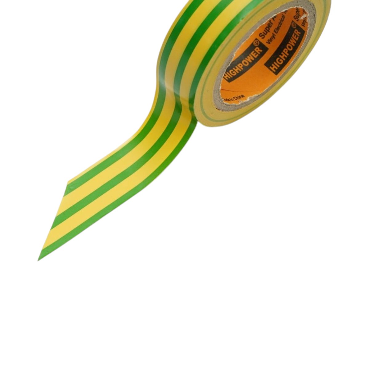 Banda izolatoare galben-verde vinil 19mm x 9m Anti Fire Super AAA+ HighPower – imagine 7