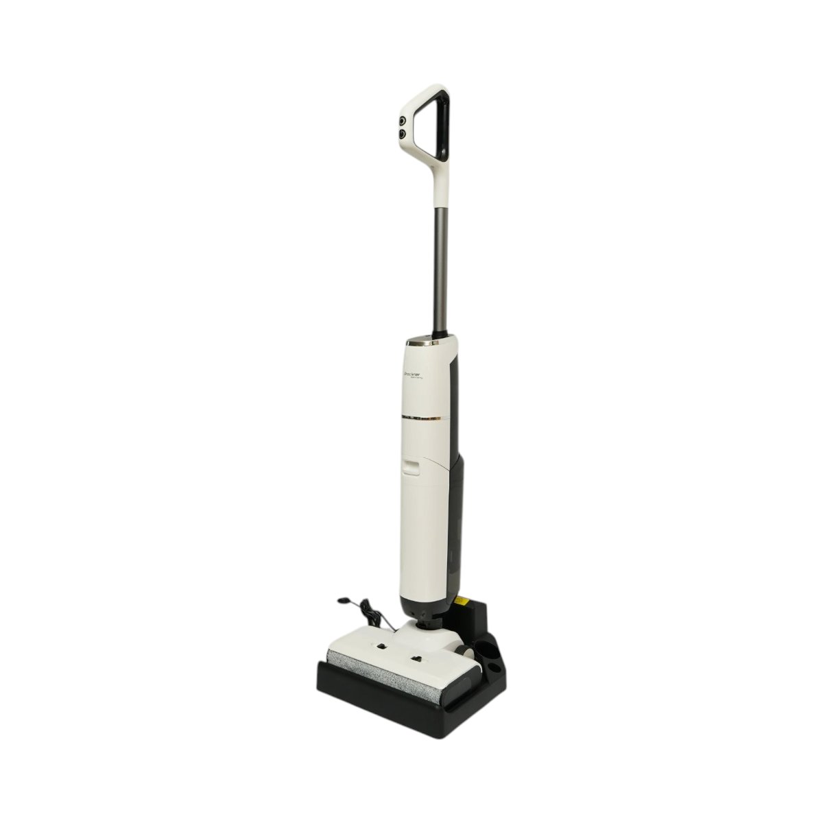 Aspirator vertical fara fir cu mop 200W, putere aspirare 18000Pa, baterie 5000mAh, rezervor apa 2x600ml, functie voce, ecran digital Breckner Germany – imagine 2