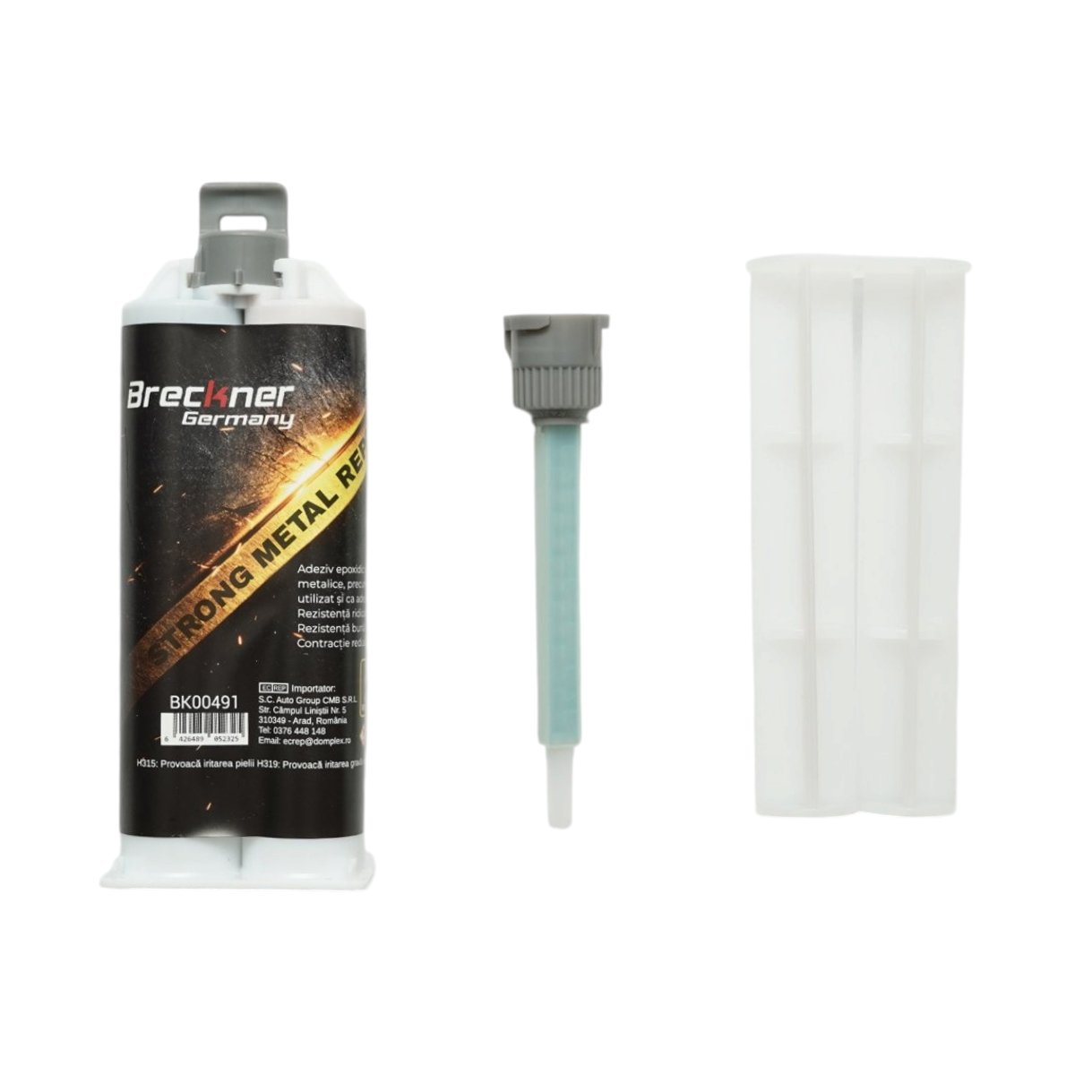 Adeziv epoxidic bicomponent pentru metal 70g Breckner Germany