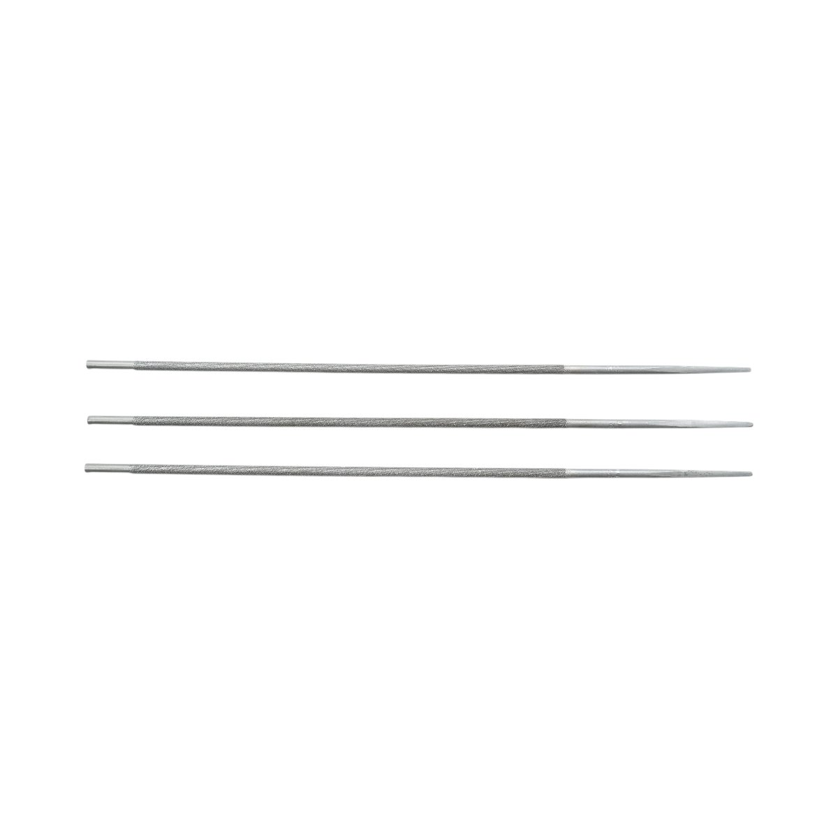 Set 3 pile rotunde ascutit lant drujba 4x200mm 5/32 inch – imagine 3
