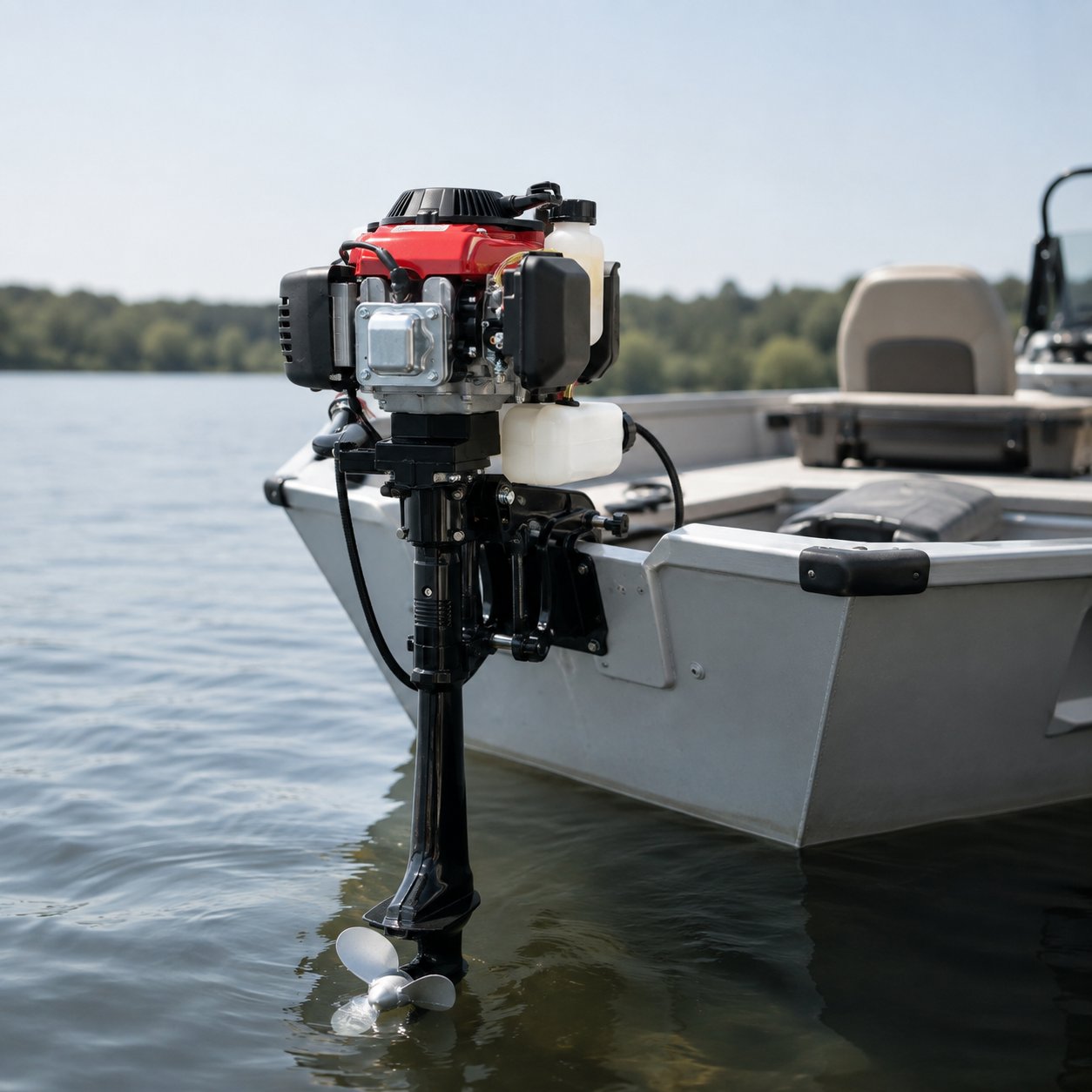 Motor barca THOR 4 timpi - ansamblu si configuratie